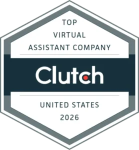 Clutch Top Virtual Assistant Company 2026 badge
